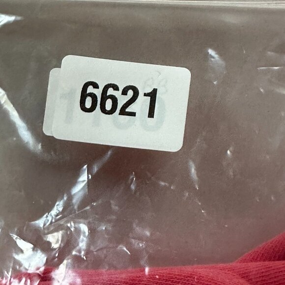 Tommy Hilfiger Sport Womens Pullover Sweatshirt M Red Cotton Graphic Front Logo - Picture 11 of 11